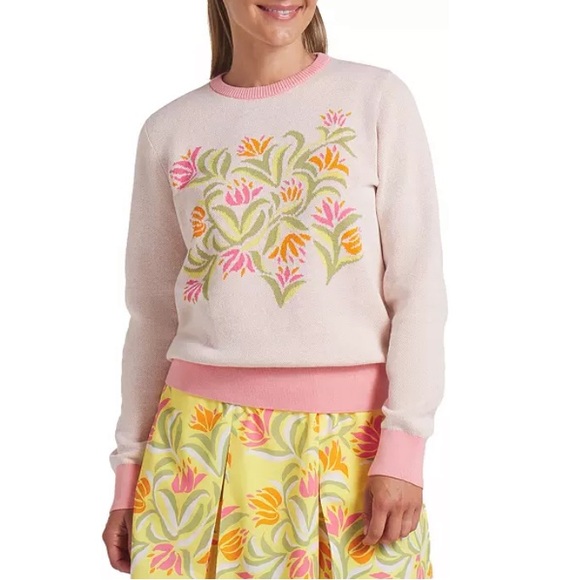 Puma Sweaters - Puma x Dani Dazey Coral Sweater - Med